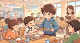 초딩 회장님의 급식 라이프