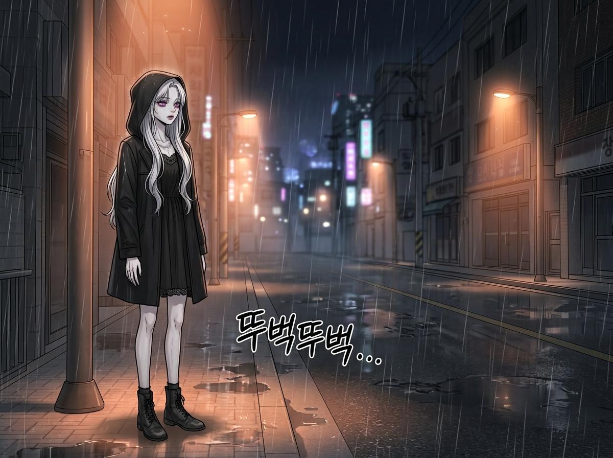 빗소리가 들리는 밤