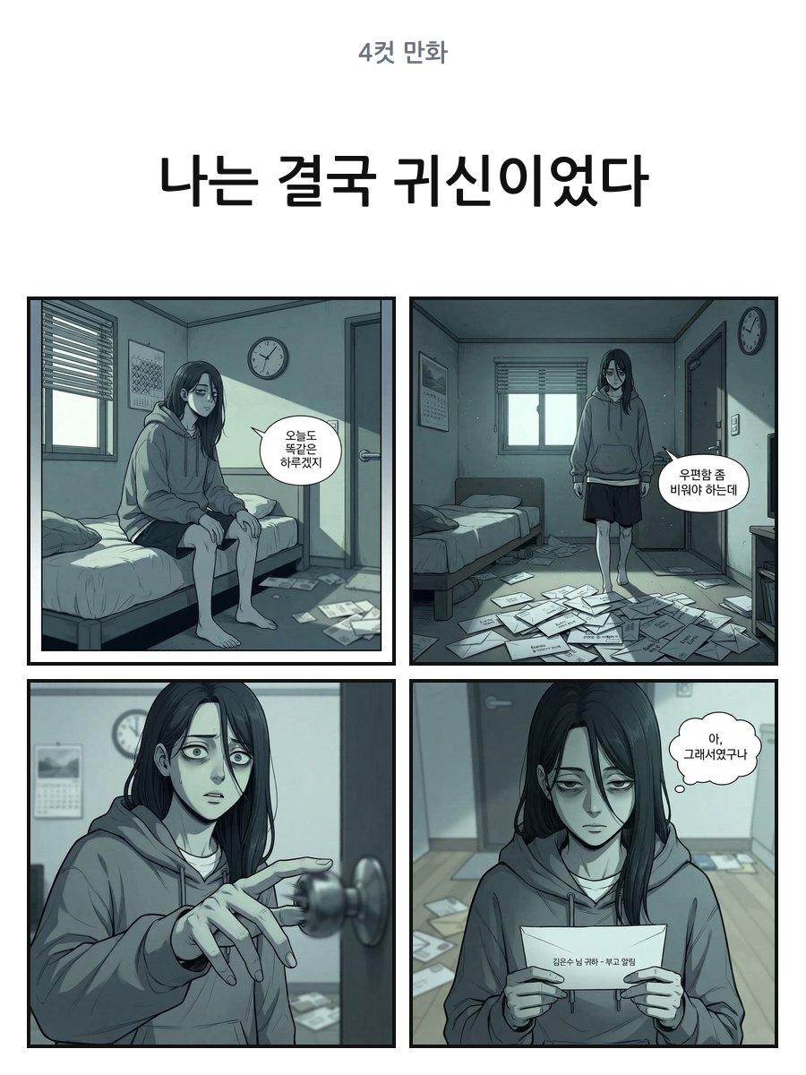 나는 결국 귀신이었다